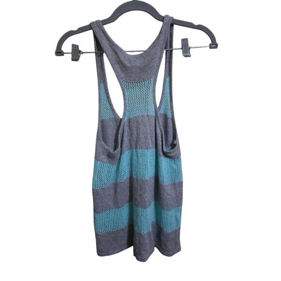Aeropostale Striped Razerback Tank, Size Large - Picture 4 of 4